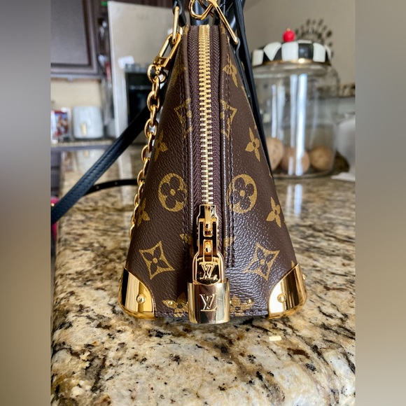 BB canvas stud chain small handbag New - Picture 4 of 9